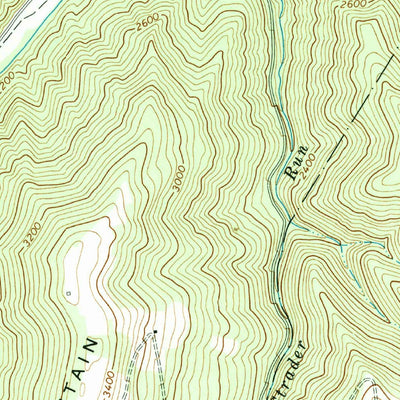 United States Geological Survey Onego, WV (1968, 24000-Scale) digital map