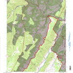 United States Geological Survey Onego, WV (1995, 24000-Scale) digital map