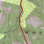 United States Geological Survey Onego, WV (1995, 24000-Scale) digital map