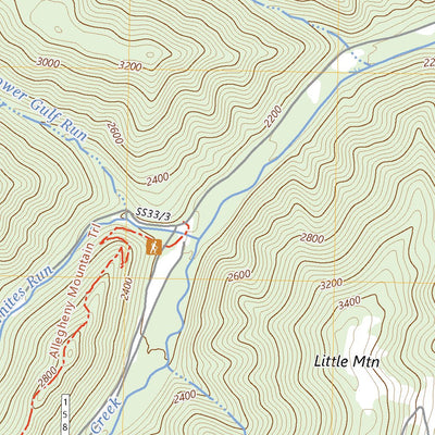 United States Geological Survey Onego, WV (2023, 24000-Scale) digital map