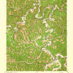 United States Geological Survey Oneida, KY (1953, 24000-Scale) digital map