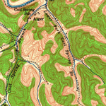 United States Geological Survey Oneida, KY (1953, 24000-Scale) digital map