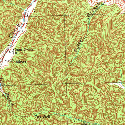 United States Geological Survey Oneida, KY (1979, 24000-Scale) digital map