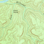 United States Geological Survey Oneida North, TN-KY (1955, 24000-Scale) digital map
