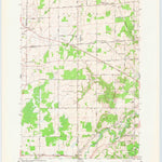 United States Geological Survey Oneida North, WI (1974, 24000-Scale) digital map