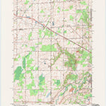 United States Geological Survey Oneida North, WI (1992, 24000-Scale) digital map