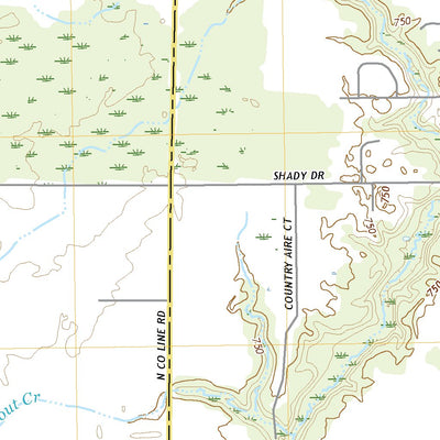 United States Geological Survey Oneida North, WI (2022, 24000-Scale) digital map