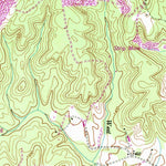 United States Geological Survey Oneida South, TN (1952, 24000-Scale) digital map