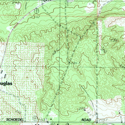 United States Geological Survey Onekama, MI (1982, 25000-Scale) digital map