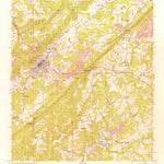 United States Geological Survey Oneonta, AL (1958, 24000-Scale) digital map