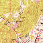 United States Geological Survey Oneonta, AL (1958, 24000-Scale) digital map