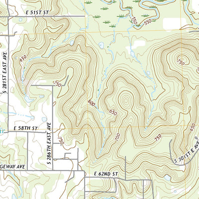United States Geological Survey Oneta, OK (2019, 24000-Scale) digital map