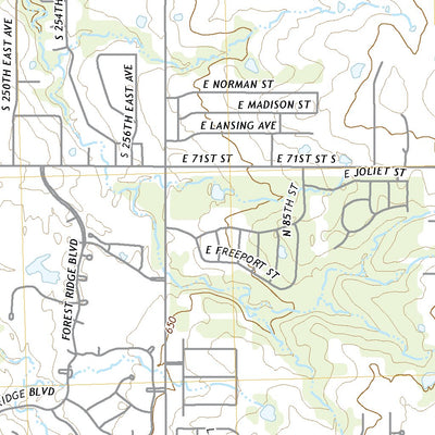 United States Geological Survey Oneta, OK (2022, 24000-Scale) digital map