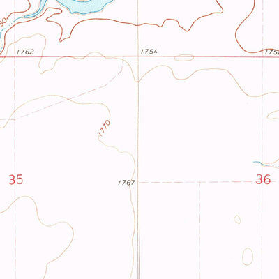 United States Geological Survey Onida SE, SD (1967, 24000-Scale) digital map