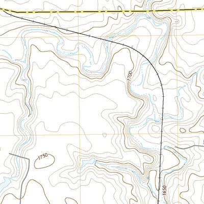 United States Geological Survey Onida SE, SD (2021, 24000-Scale) digital map