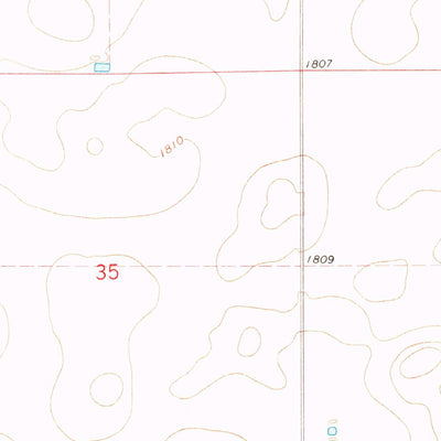 United States Geological Survey Onida SW, SD (1967, 24000-Scale) digital map