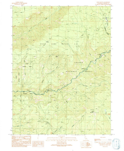 United States Geological Survey Onion Butte, CA (1991, 24000-Scale) digital map