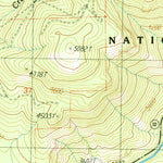 United States Geological Survey Onion Butte, CA (1991, 24000-Scale) digital map
