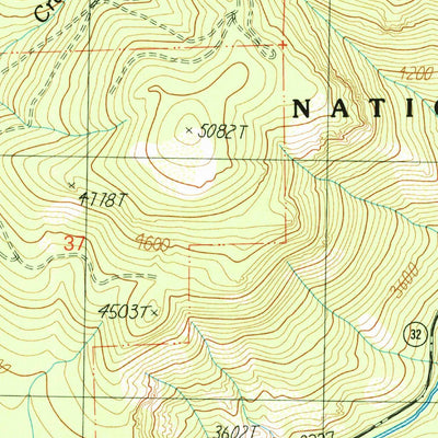 United States Geological Survey Onion Butte, CA (1991, 24000-Scale) digital map