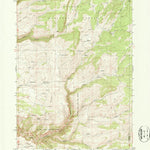 United States Geological Survey Onion Gulch, WY (1967, 24000-Scale) digital map