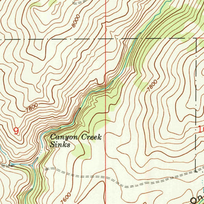 United States Geological Survey Onion Gulch, WY (1967, 24000-Scale) digital map