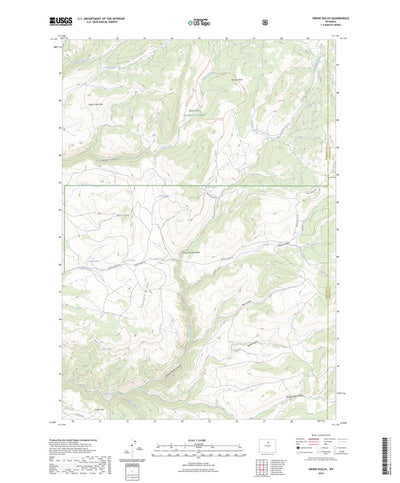 United States Geological Survey Onion Gulch, WY (2023, 24000-Scale) digital map