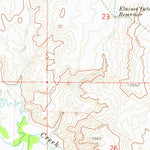 United States Geological Survey Onion Springs, WY (1970, 24000-Scale) digital map
