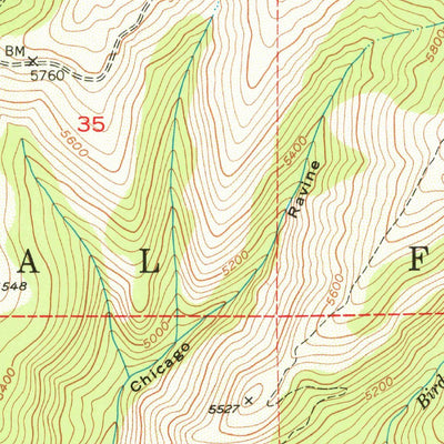 United States Geological Survey Onion Valley, CA (1950, 24000-Scale) digital map