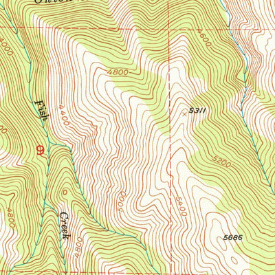 United States Geological Survey Onion Valley, CA (1950, 24000-Scale) digital map