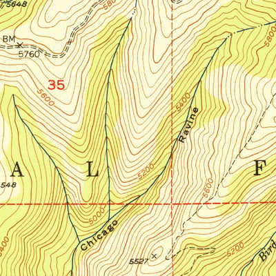 United States Geological Survey Onion Valley, CA (1951, 24000-Scale) digital map