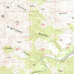 United States Geological Survey Ono, CA (1952, 62500-Scale) digital map