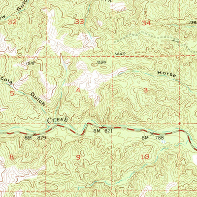 United States Geological Survey Ono, CA (1952, 62500-Scale) digital map
