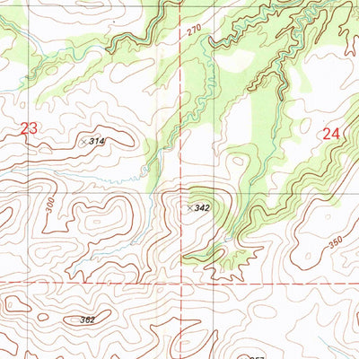 United States Geological Survey Ono, CA (1981, 25000-Scale) digital map