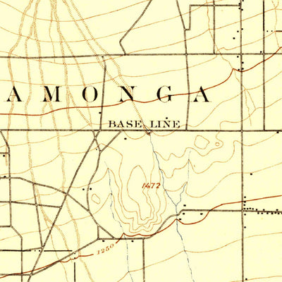 United States Geological Survey Ontario, CA (1897, 62500-Scale) digital map