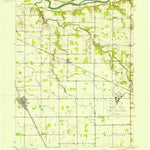 United States Geological Survey Onward, IN (1951, 24000-Scale) digital map