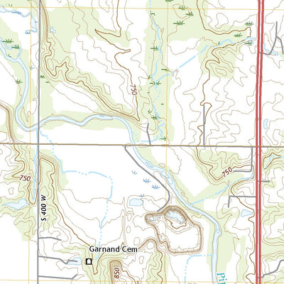 United States Geological Survey Onward, IN (2019, 24000-Scale) digital map
