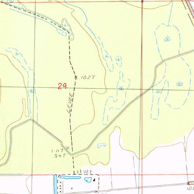 United States Geological Survey Onward, MS (1988, 24000-Scale) digital map