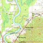 United States Geological Survey Onward, MS-LA (1963, 62500-Scale) digital map