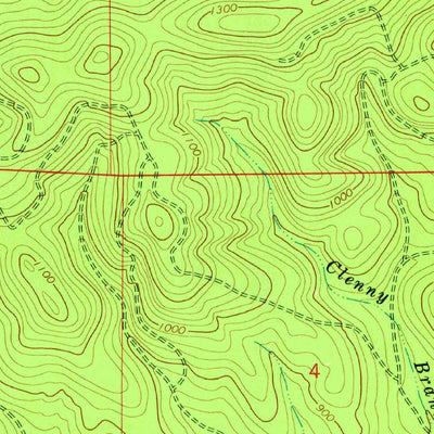 United States Geological Survey Onyx, AR (1968, 24000-Scale) digital map