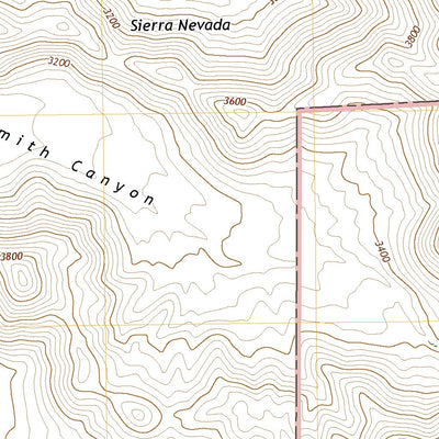 United States Geological Survey Onyx, CA (2022, 24000-Scale) digital map