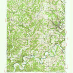 United States Geological Survey Oolitic, IN (1935, 62500-Scale) digital map