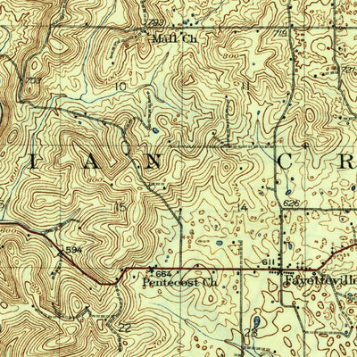 United States Geological Survey Oolitic, IN (1942, 62500-Scale) digital map