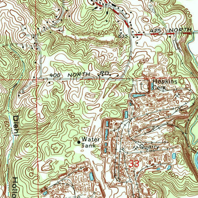 United States Geological Survey Oolitic, IN (1978, 24000-Scale) digital map