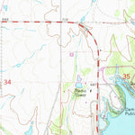 United States Geological Survey Oologah, OK (1970, 24000-Scale) digital map