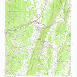 United States Geological Survey Ooltewah, TN (1964, 24000-Scale) digital map