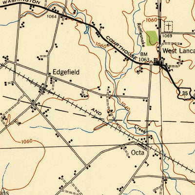 United States Geological Survey Oota, OH (1944, 62500-Scale) digital map