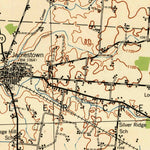 United States Geological Survey Oota, OH (1944, 62500-Scale) digital map