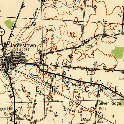 United States Geological Survey Oota, OH (1944, 62500-Scale) digital map