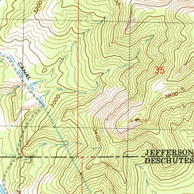 United States Geological Survey Opal City, OR (1985, 24000-Scale) digital map