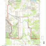 United States Geological Survey Opal City, OR (1992, 24000-Scale) digital map